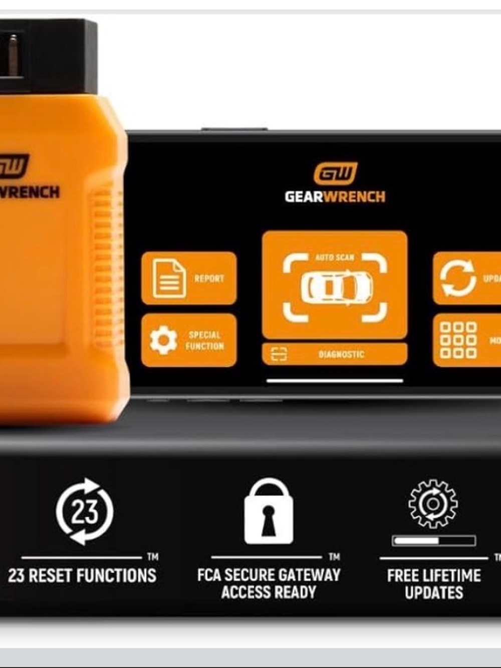 GEARWRENCH Professional Bi-Directional Diagnostic Scan Tool | GWSMARTBT (NO BOX)